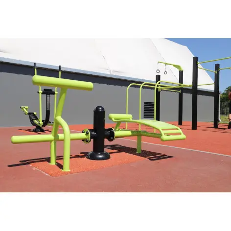 Banc à abdominaux et lombaires outdoor - vue 2