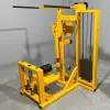 Appareil de musculation à charge guidée fessiers pour hip extension.