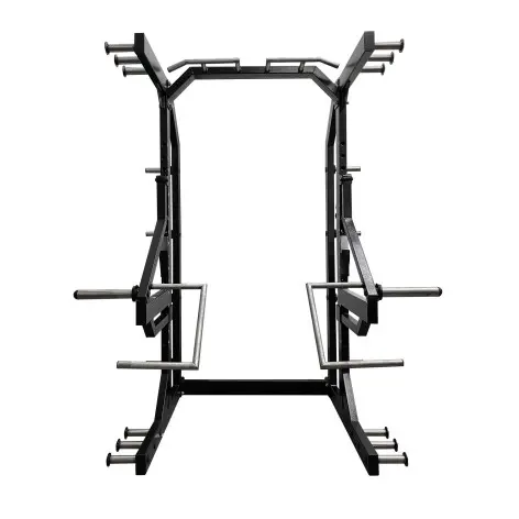 Half Rack professionnel avec Jammer arms pour training musculation. - vue 2