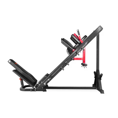 Presse à cuisses de musculation à charges libres - vue 3