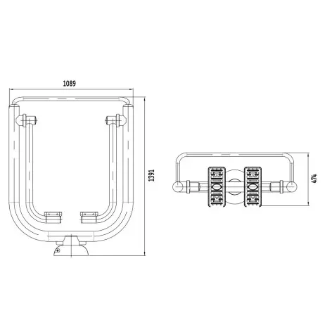 Marcheur simple outdoor pour parcours santé et sportif - vue 4