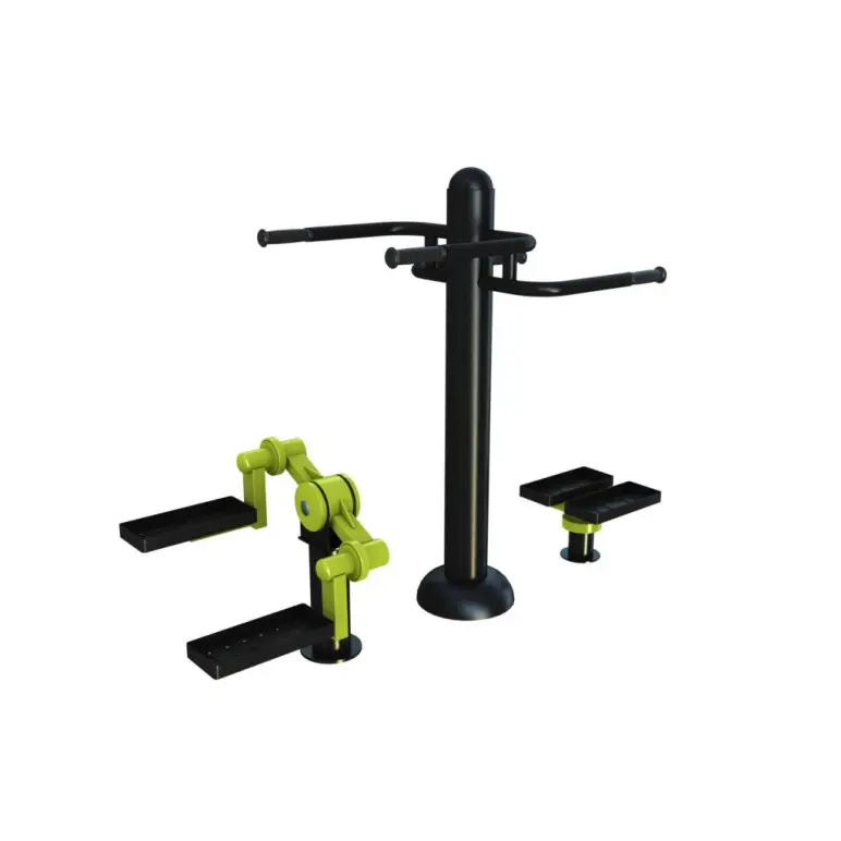 Double atelier de musculation en extérieur - Street Workout