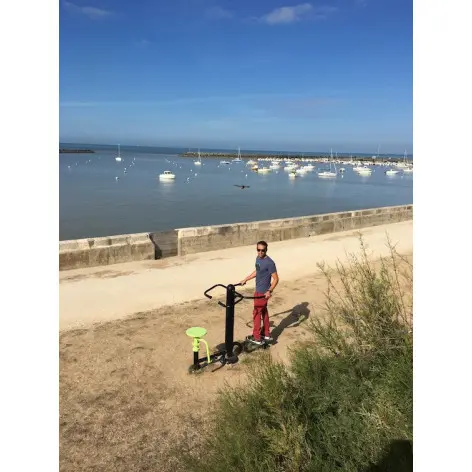 Structure de musculation extérieure - Double twister - vue 2