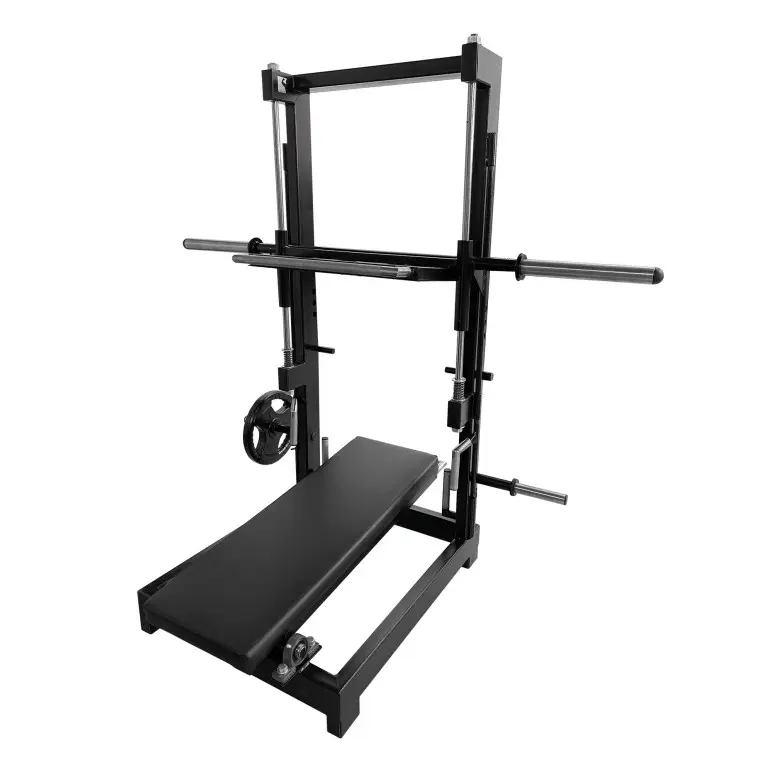 Station presse à cuisse pour les jambes à charge libre.