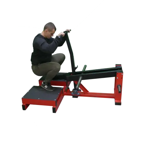 Belt squat machine pour l'entraînement des jambes - vue 3