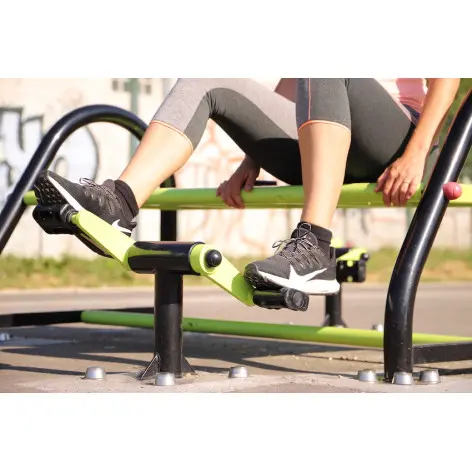 Pédalier simple compatible avec un banc urbain - vue 2