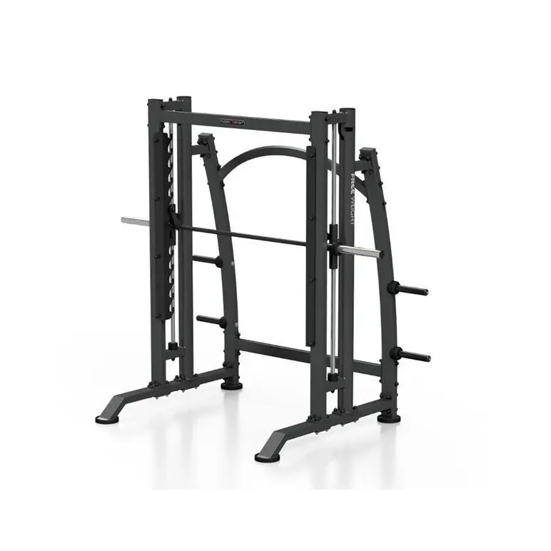 Smith machine avec avec barre guidée olympique