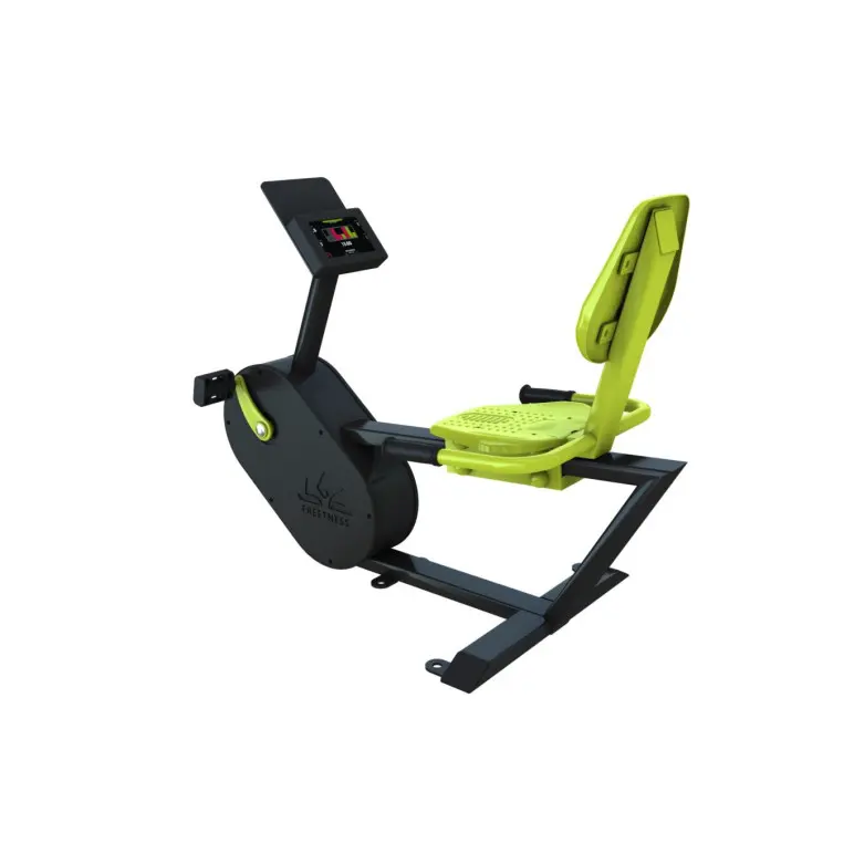 Vélo de cardio semi allongé outdoor avec écran LCD