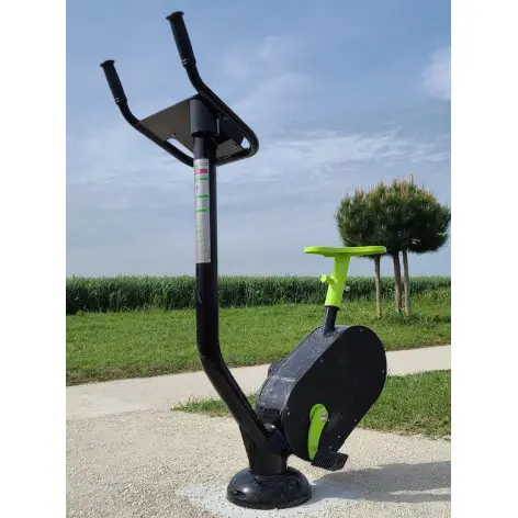 Vélo de cardio avec écran LCD pour street workout - vue 3
