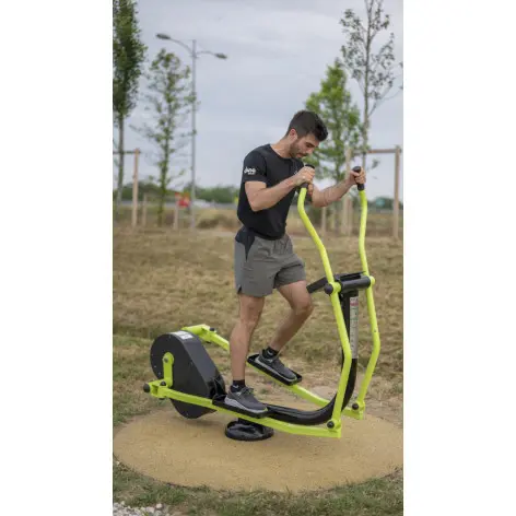 Vélo elliptique outdoor haut de gamme - vue 3