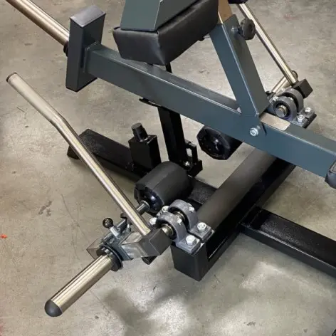 Presse à mollets pour salle de sport professionnelle double poste. - vue 3