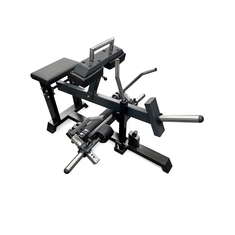 Presse à mollets pour salle de sport professionnelle double poste.