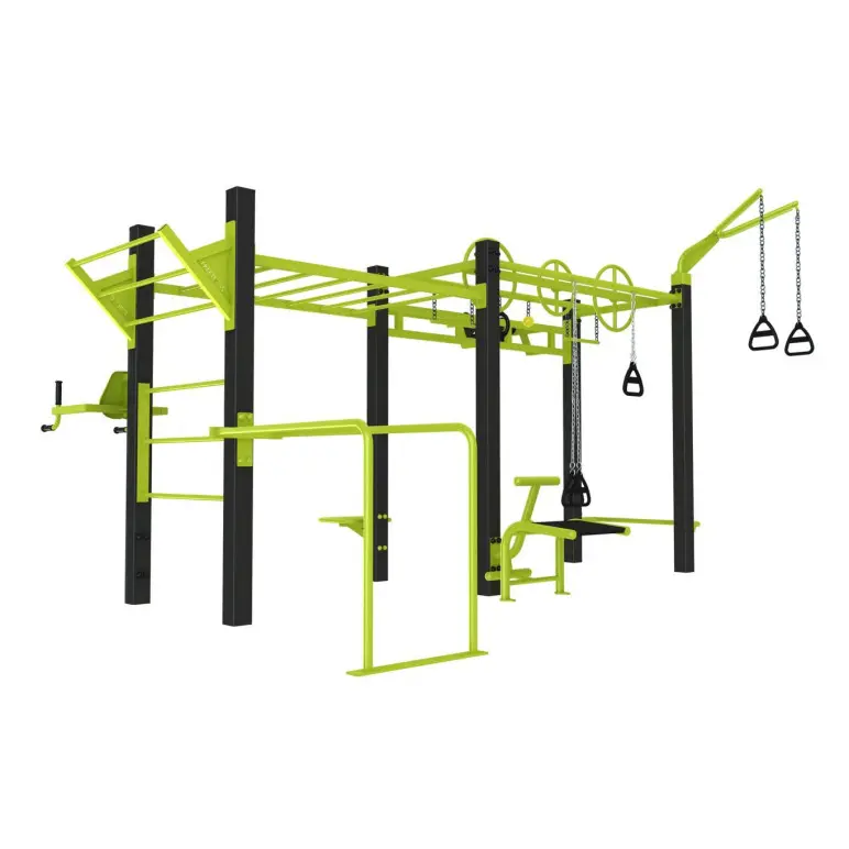 Grand circuit de Street Workout avec 14 postes