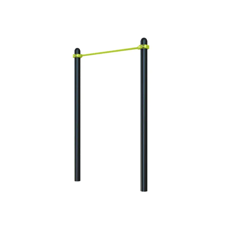 Barre fixe simple ou double pour aire de street workout