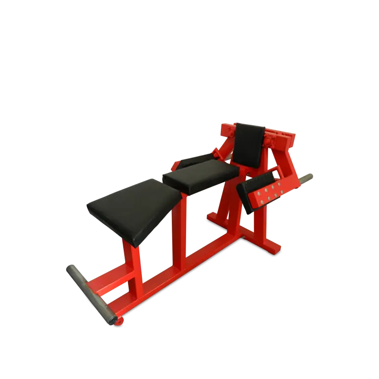 Station de musculation pour les deltoïdes à charge libre.