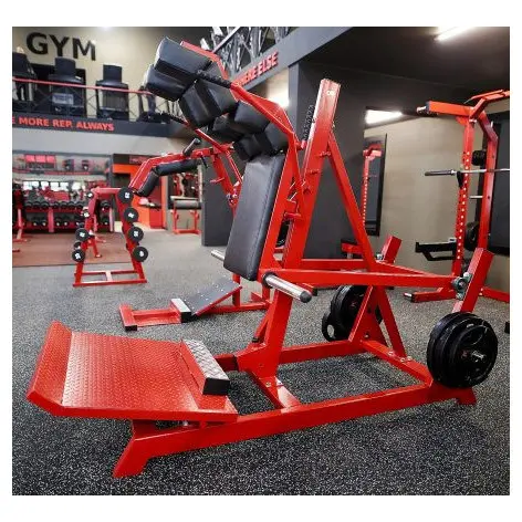 Appareil Front Squat à charge libre pour séance cuisses, mollets et fessiers. - vue 2