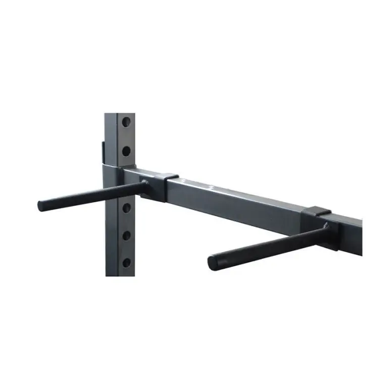 Accessoire pour Rack de musculation - Barre pour dips avec haute résistance.