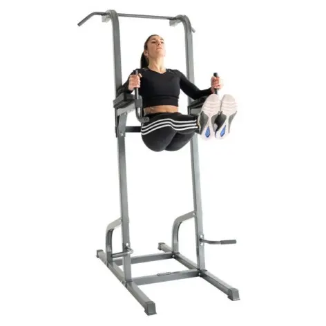 Station de musculation pour exercices de dips et de traction en home gym. - vue 5