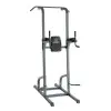 Station de musculation pour exercices de dips et de traction en home gym.