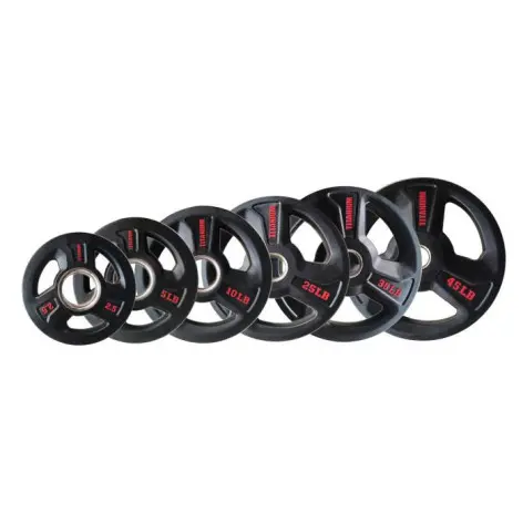 Pack de 120 kg de poids de disques olympiques. - vue 2