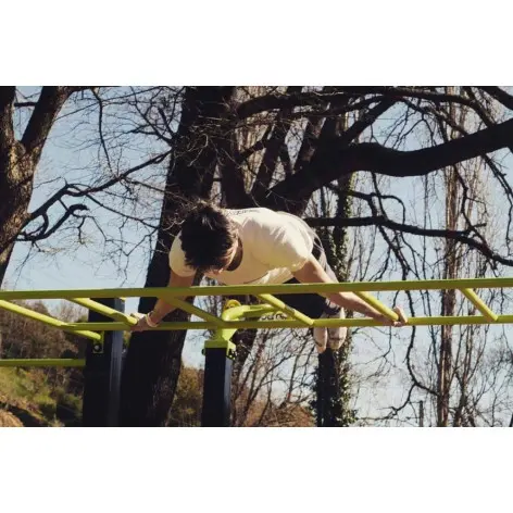 Echelle verticale pont de singe - Street workout - vue 2