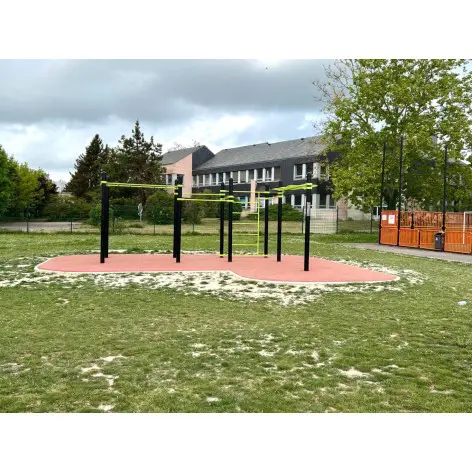 Equipement sportif de cross-training et street workout pour les parcours sportif en plein air - vue 2