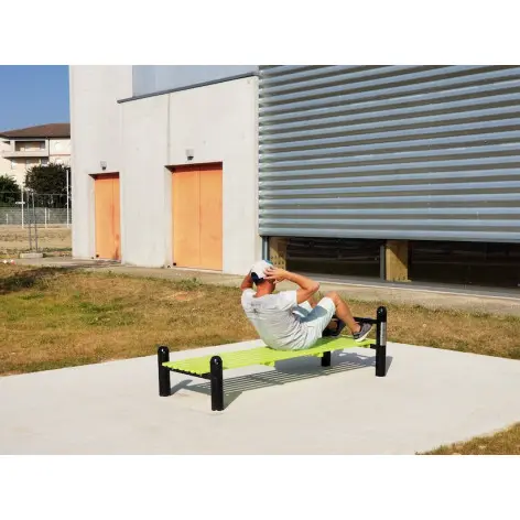 Banc de musculation plat outdoor - vue 2