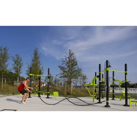 Agrès de conditionnement physique outdoor et street workout - vue 2