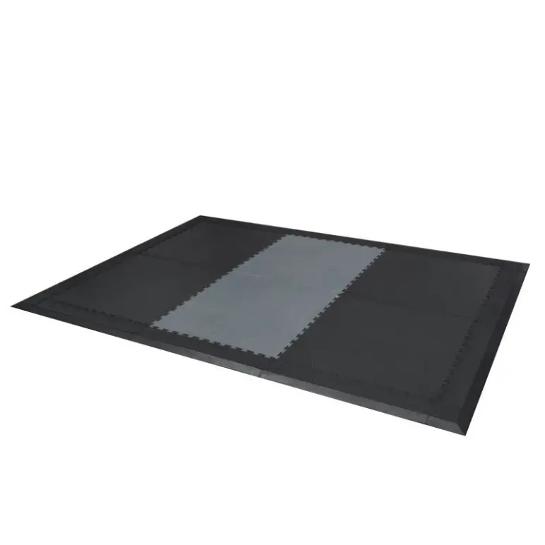 Plateforme d'haltérophilie professionnelle mobile - vue 1