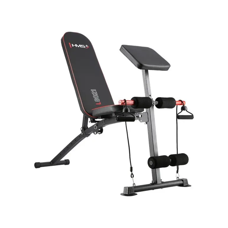 Banc de musculation pliable et confortable pour des exercices à domicile