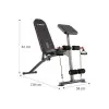 Banc de musculation pliable et confortable pour des exercices à domicile - vue 5