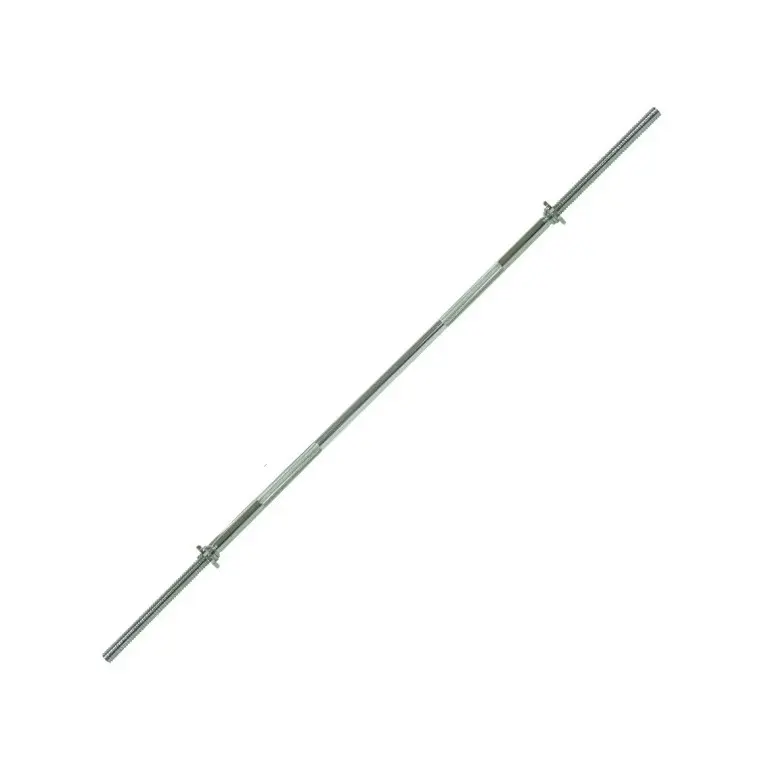 Barre de chargement pour musculation - poignées moletées