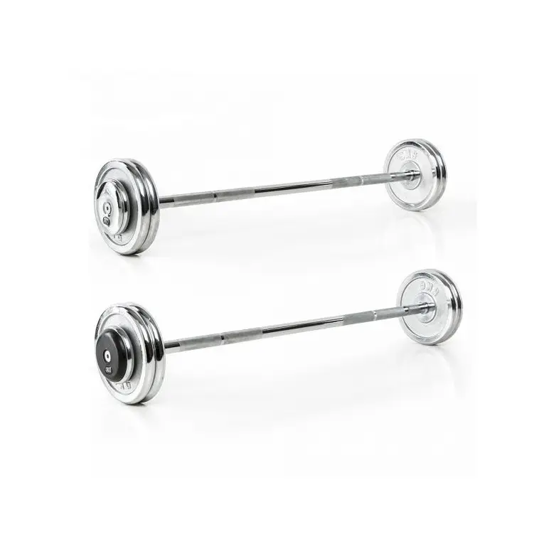 Barre d'haltère droite de musculation 10 à 60 kg