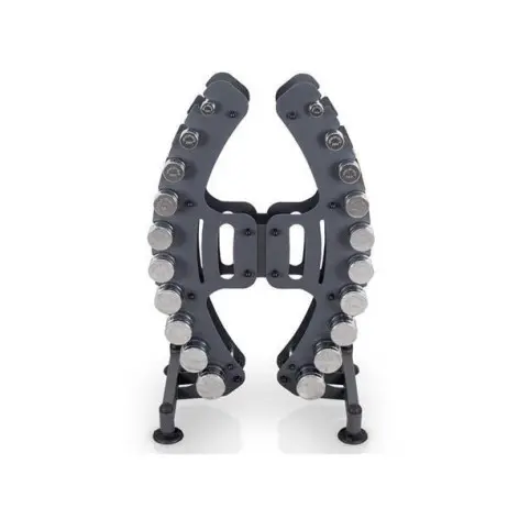 Ensemble haltères sur son support design - vue 4