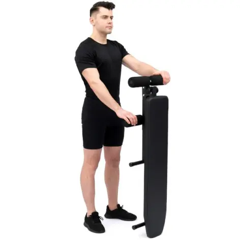 Banc incliné de musculation réglable pour abdominaux et gainage - vue 8