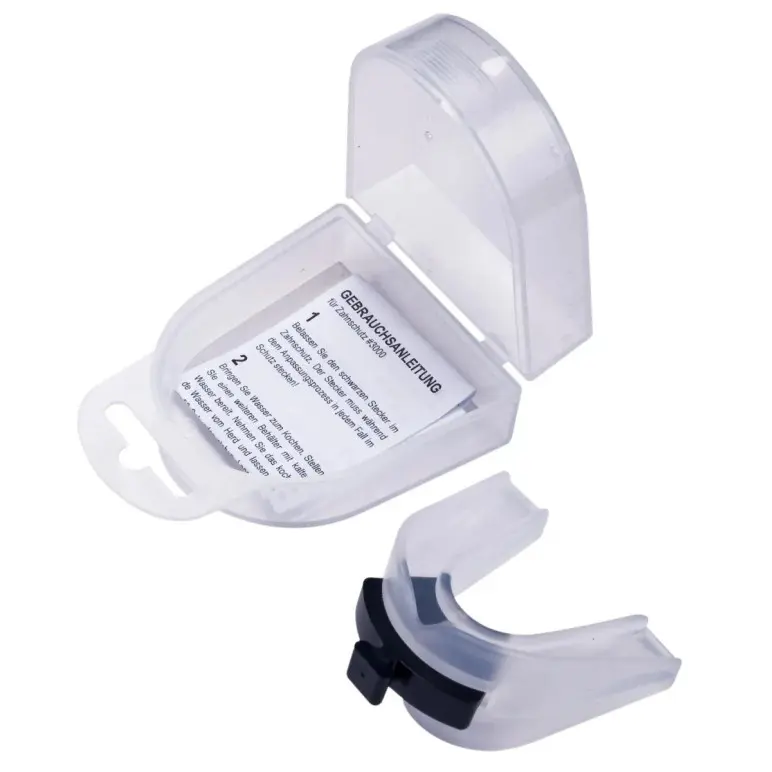 Protège-dents double en plastique pour la boxe - Protection pour dents et mâchoire