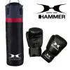 Kit de boxe avec gants et sac de frappe