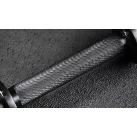 Barre d'haltère court olympique 65 cm avec fat ou slim grip - vue 4