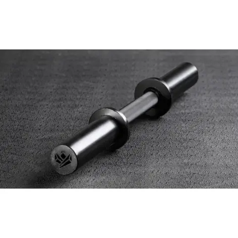 Barre d'haltère court olympique 65 cm avec fat ou slim grip - vue 3