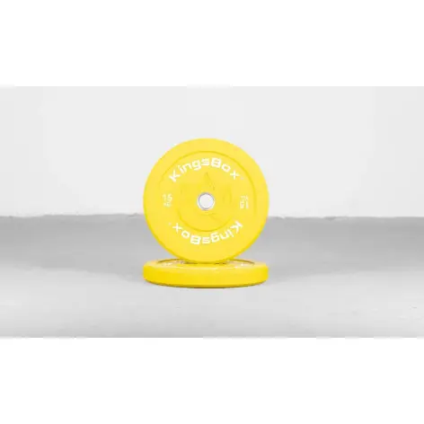 Bumper Plate caoutchouc olympique musculation - vue 3