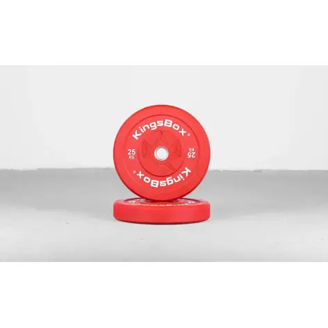 Bumper Plate caoutchouc olympique musculation - vue 5