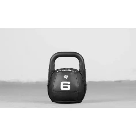 Kettlebells haut de gamme avec revêtement en cuir - Kingsbox - vue 2