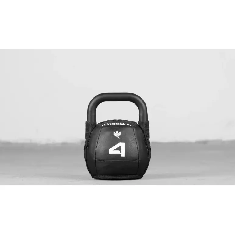 Kettlebells haut de gamme avec revêtement en cuir - Kingsbox