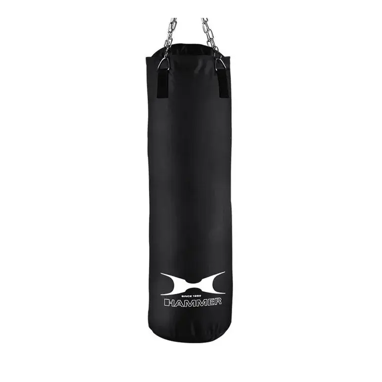 Sac de frappe en nylon noir pour entraînement home gym