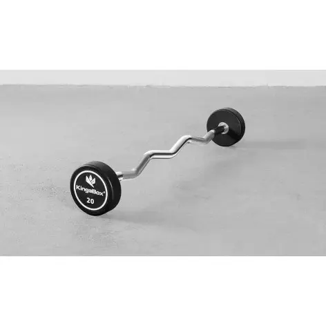 Barre de musculation EZ préchargée de 10 kg à 50 kg - vue 2