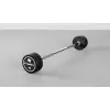 Barre d'haltère monobloc préchargée 10 kg à 50 kg - vue 4