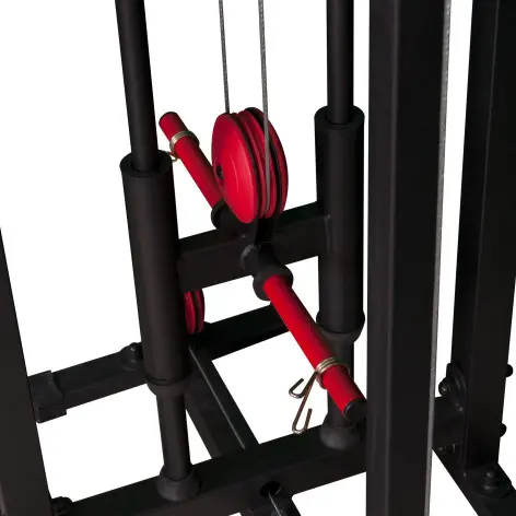 Machine poulie vis à vis pour charges libres 120 kg - vue 4