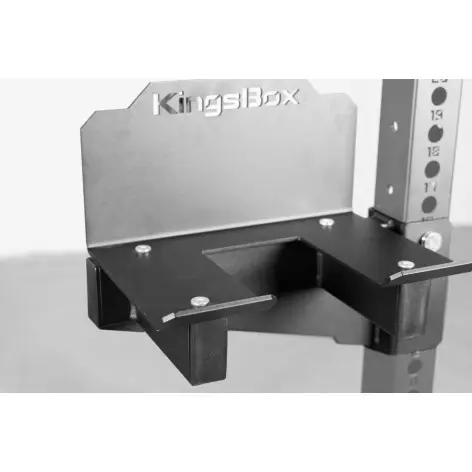 Paire de supports pour haltères de musculation pour rack - vue 2