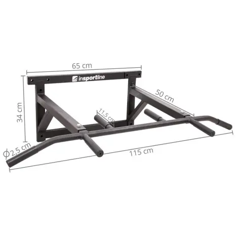 Barre de traction à fixation murale - renforcement du dos et des abdominaux à la maison - vue 4