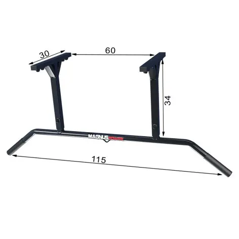 Barre à traction entraînements homegym - vue 2